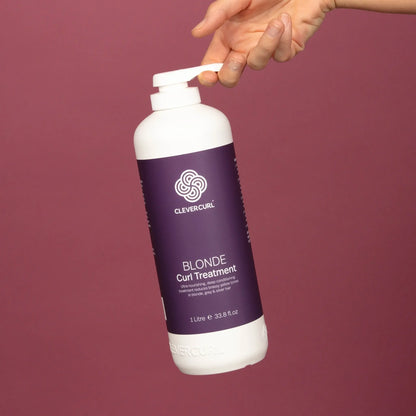 Clever Curl Cleanser and Blonde Curl Treatment 1000ml