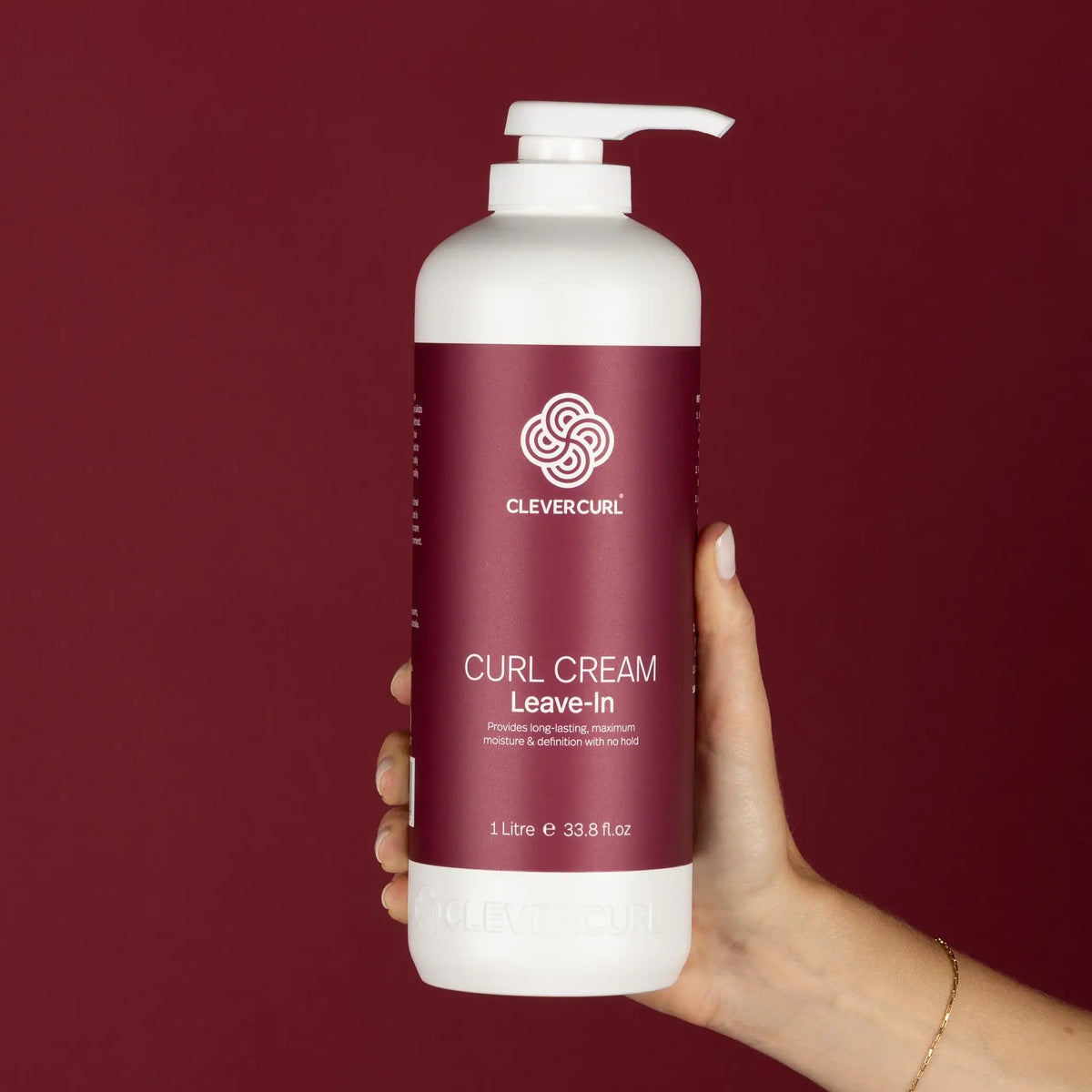 Clever Curl Cleanser and Light Conditioner 1000ml + Curl Cream (3pc)