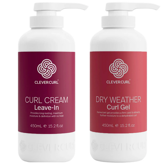 Clever Curl Curl Cream and Dry Weather Curl Gel 450ml