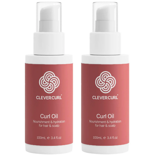 Clever Curl Curl Oil For Hair & Scalp 100ml (2pc)