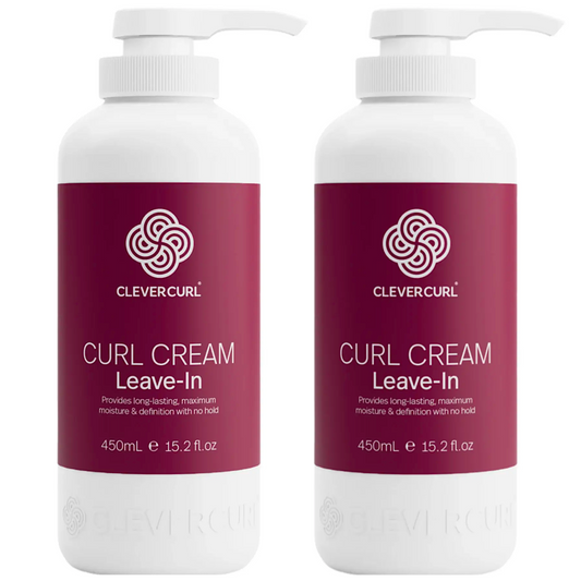 Clever Curl CurlClever Curl Leave In Curl Cream 450ml (2pc) Cream 450ml (2pc)