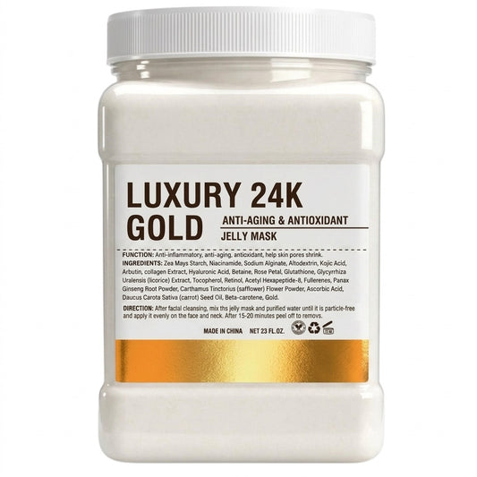 Crystal Hydrojelly Mask Anti Aging Antioxidant Luxury 24K Gold Peel 650g