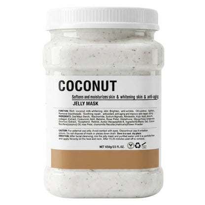 Crystal Hydrojelly Mask Coconut Softening and Whitening Peel 650g