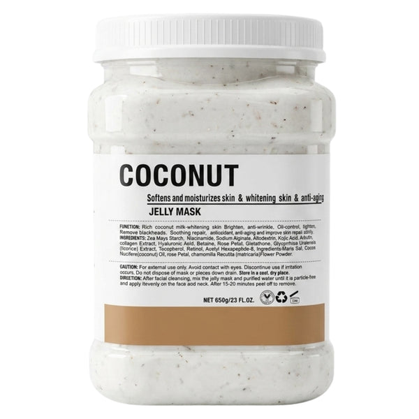 Crystal Hydrojelly Mask Coconut Softening and Whitening Peel 650g