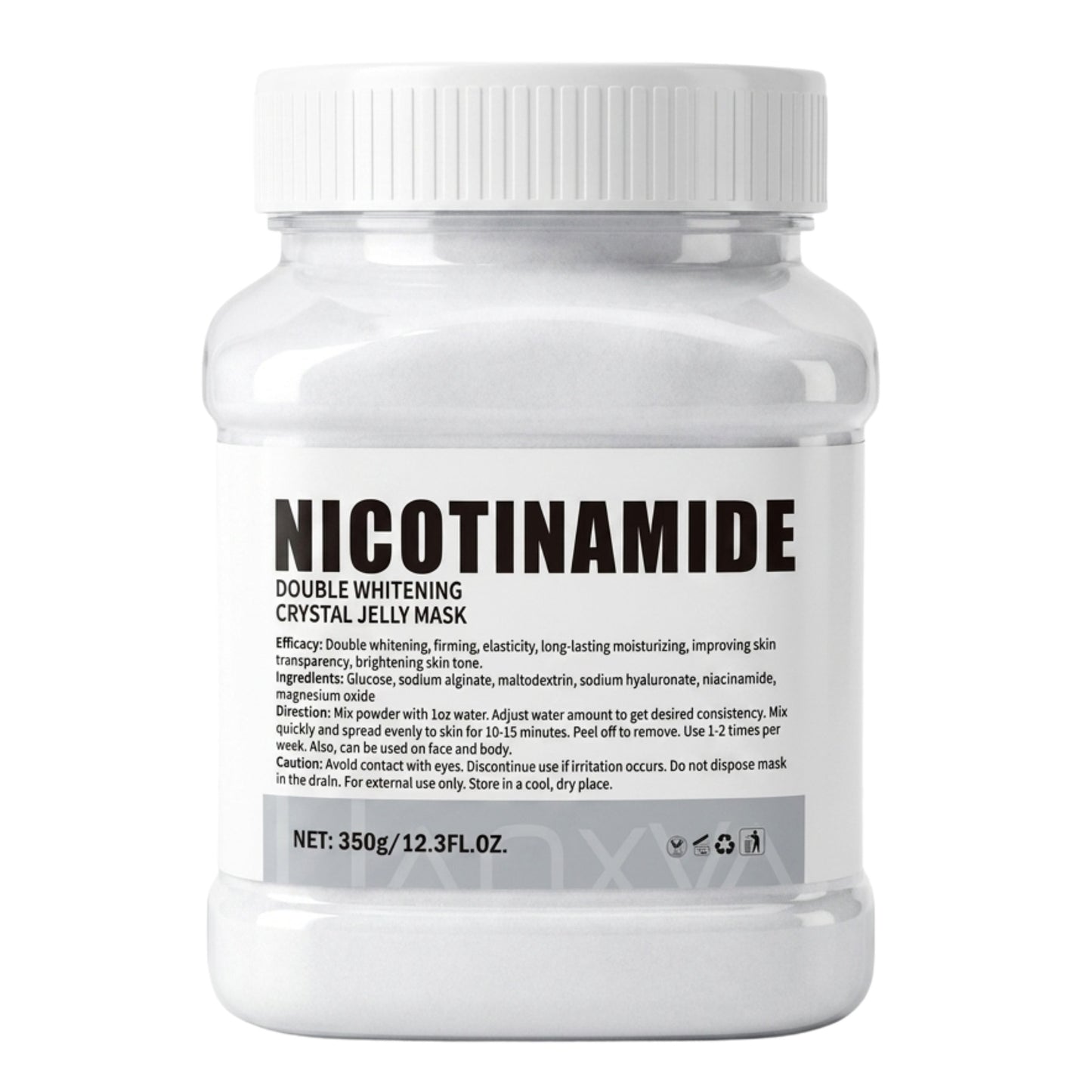 Crystal Hydrojelly Mask Double Whitening Nicotinamide Peel 350g