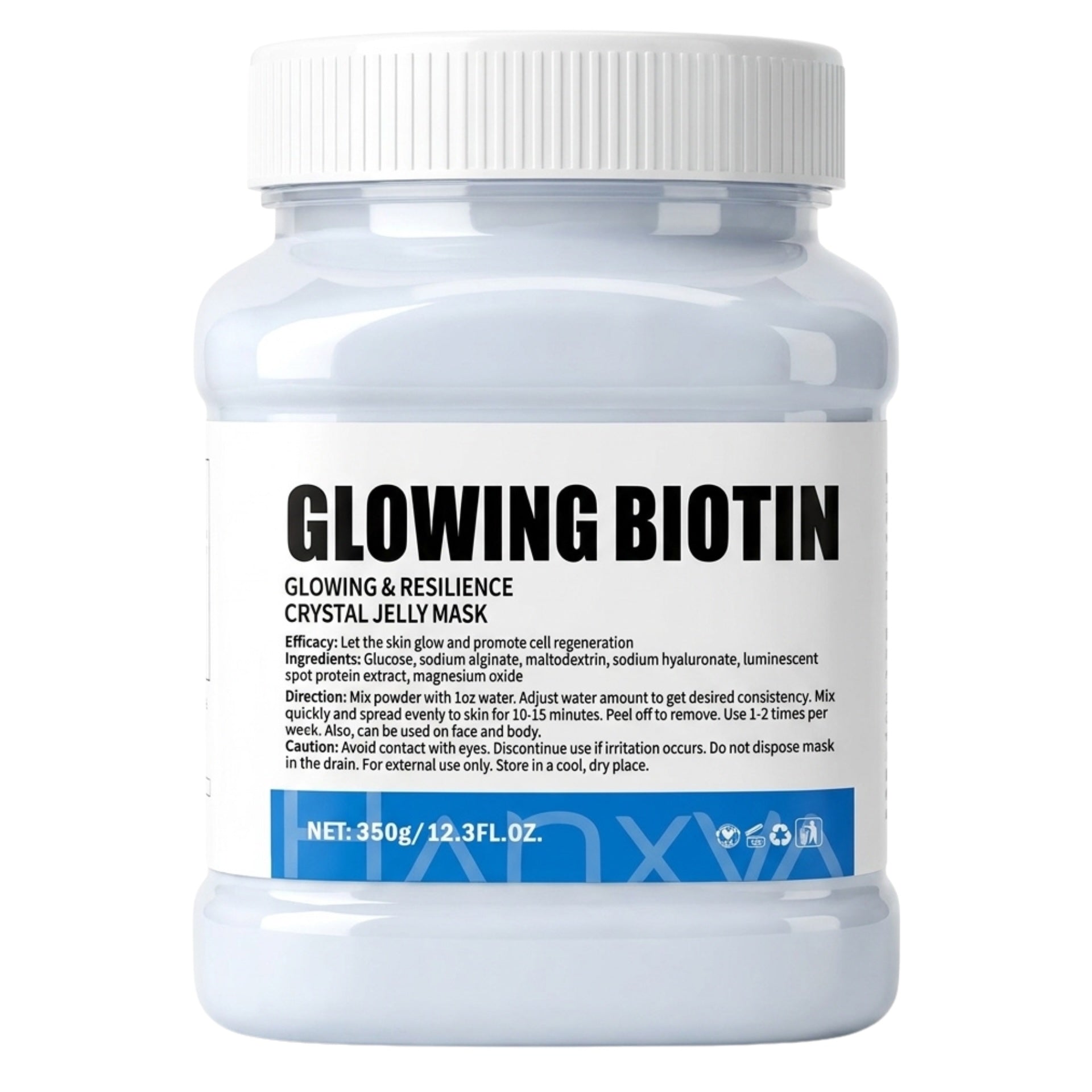 Crystal Hydrojelly Mask Glowing Biotin Peel 350g