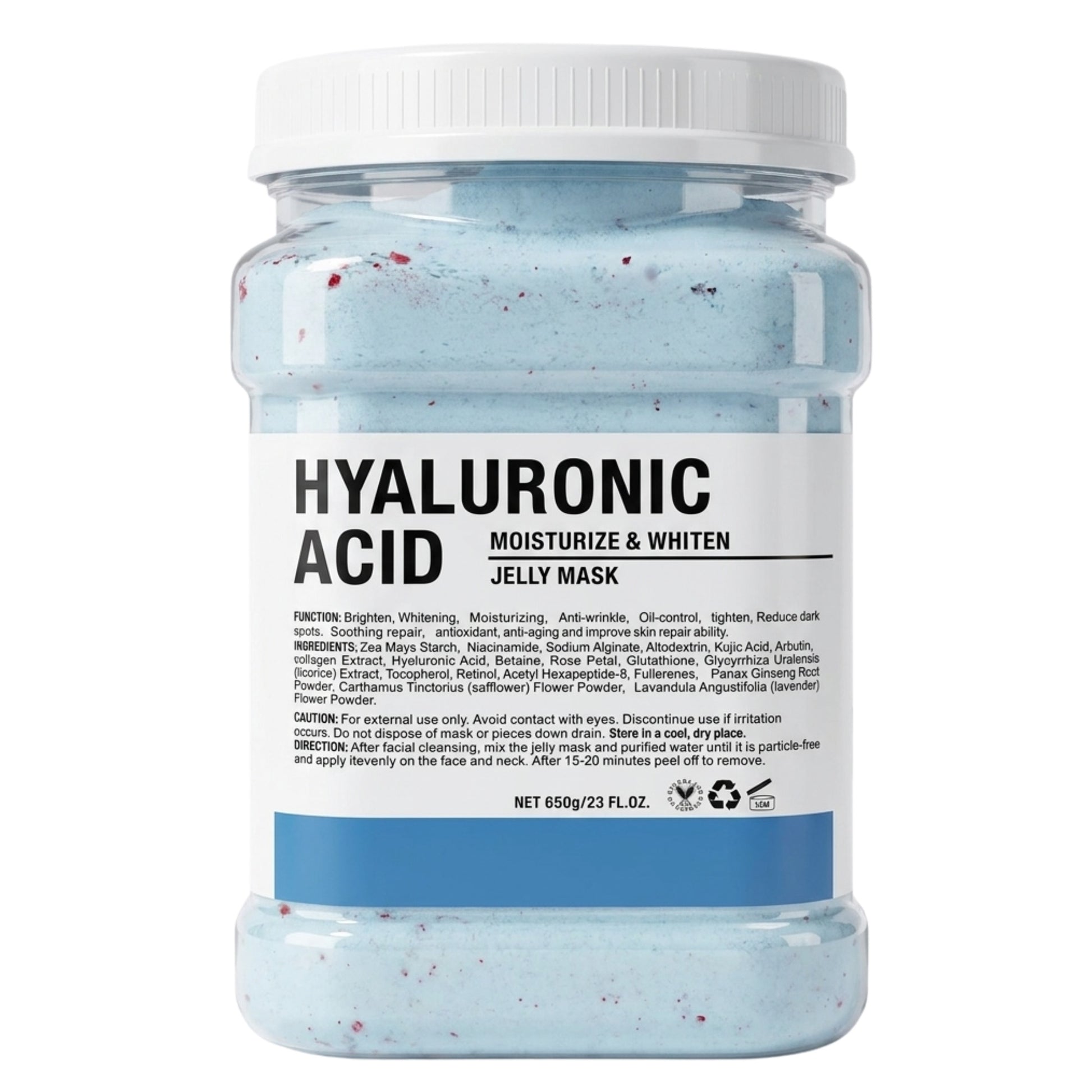 Crystal Hydrojelly Mask Hyaluronic Acid Moisture Peel 650g