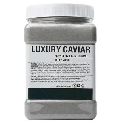 Crystal Hydrojelly Mask Luxury Caviar Flawless and Contouring Peel 650g