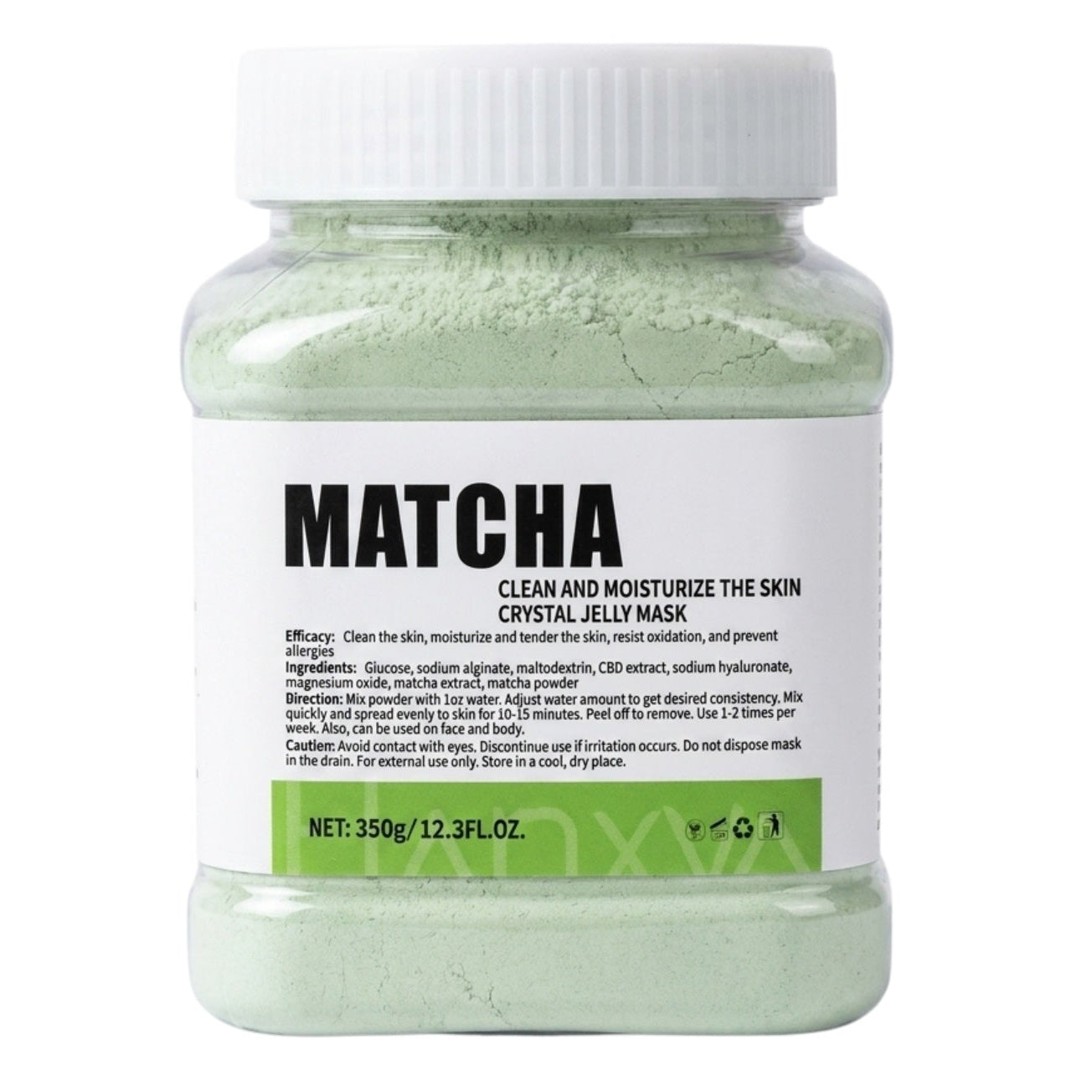 Crystal Hydrojelly Mask Matcha Face Peel 350g