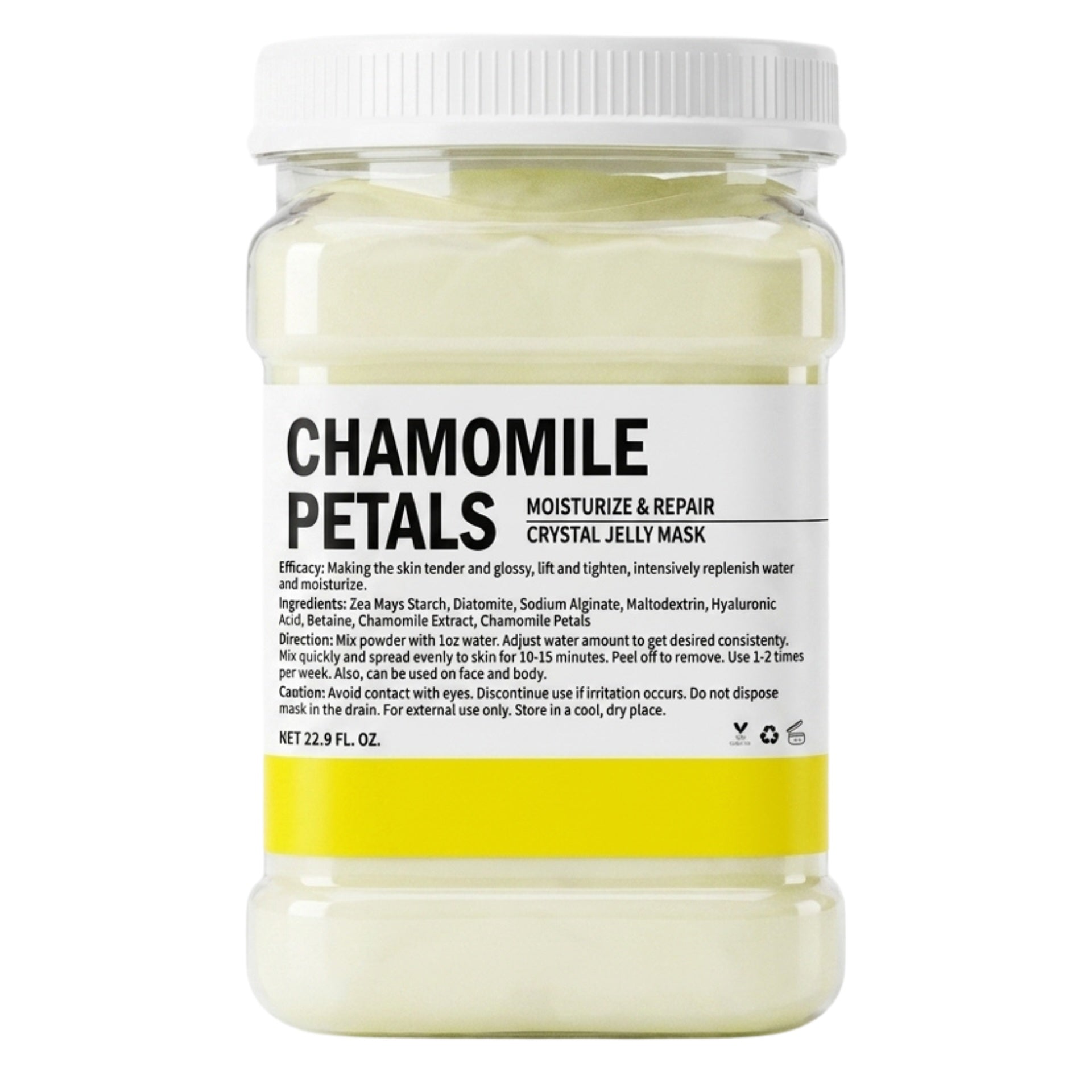 Crystal Hydrojelly Mask Moisture and Repair Chamomile Petals Peel 650g