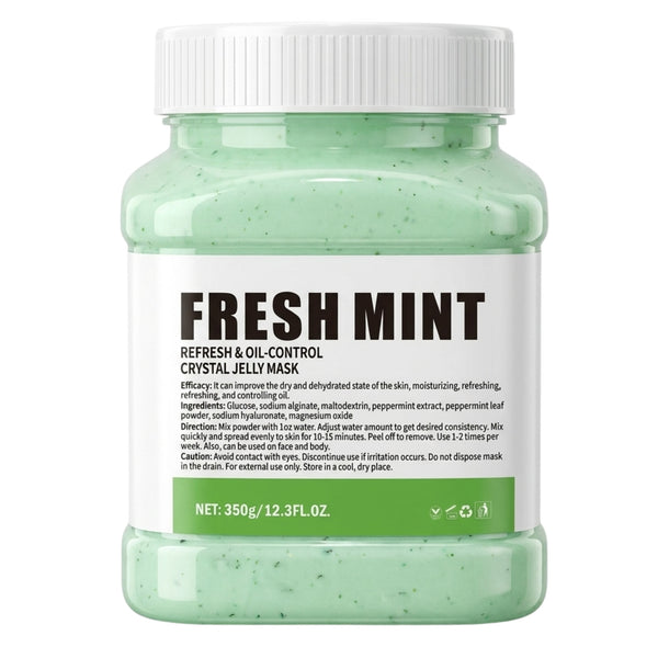 Crystal Hydrojelly Mask Oil Control Fresh Mint Peel 350g