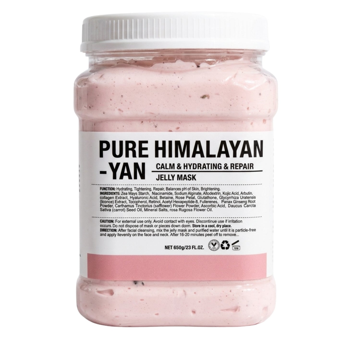 Crystal Hydrojelly Mask Pure Himalayan Calm and Repair Peel 650g