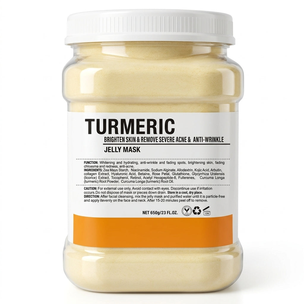 Crystal Hydrojelly Mask Turmeric Skin Brightening Peel 650g