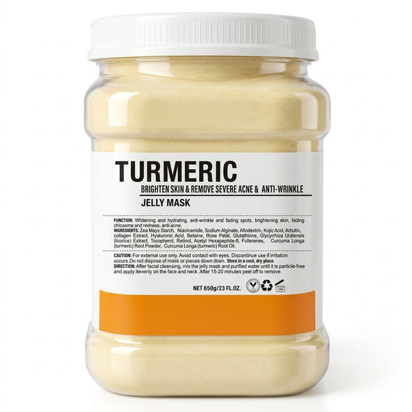 Crystal Hydrojelly Mask Turmeric Skin Brightening Peel 650g