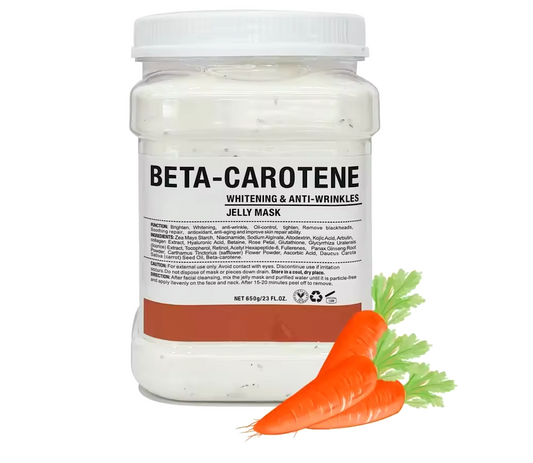 Crystal Jelly Mask Beta Carotene Anti Wrinkle Peel 650g 