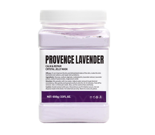 Crystal Jelly Mask Calm and Repair Provence Lavender Peel 650g 