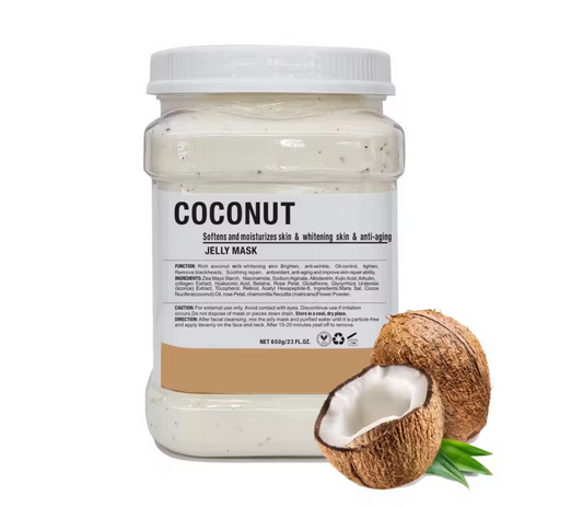 Crystal Jelly Mask Coconut Softening and Whitening Peel 650g