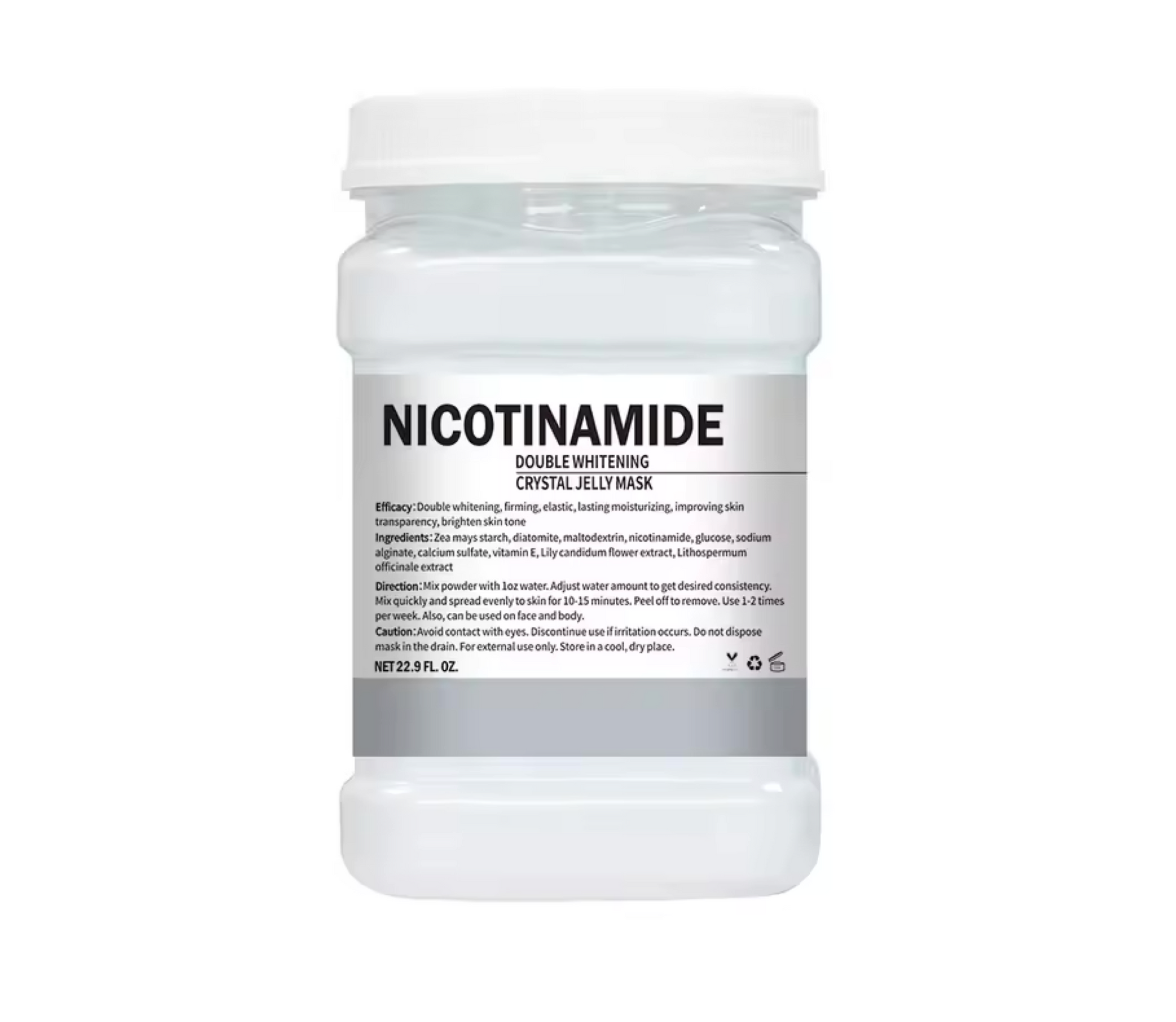 Crystal Jelly Mask Double Whitening Nicotinamide Peel 650g
