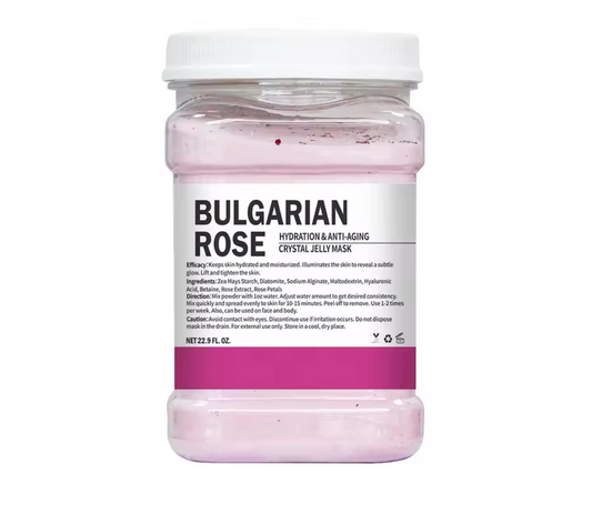 Crystal Jelly Mask Hydration and Anti Aging Bulgarian Rose Peel 650g