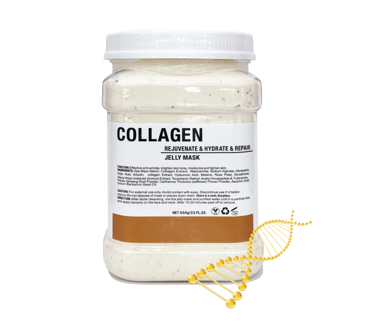 Crystal Jelly Mask Smooth and Brighten Collagen Protein Peel 650g
