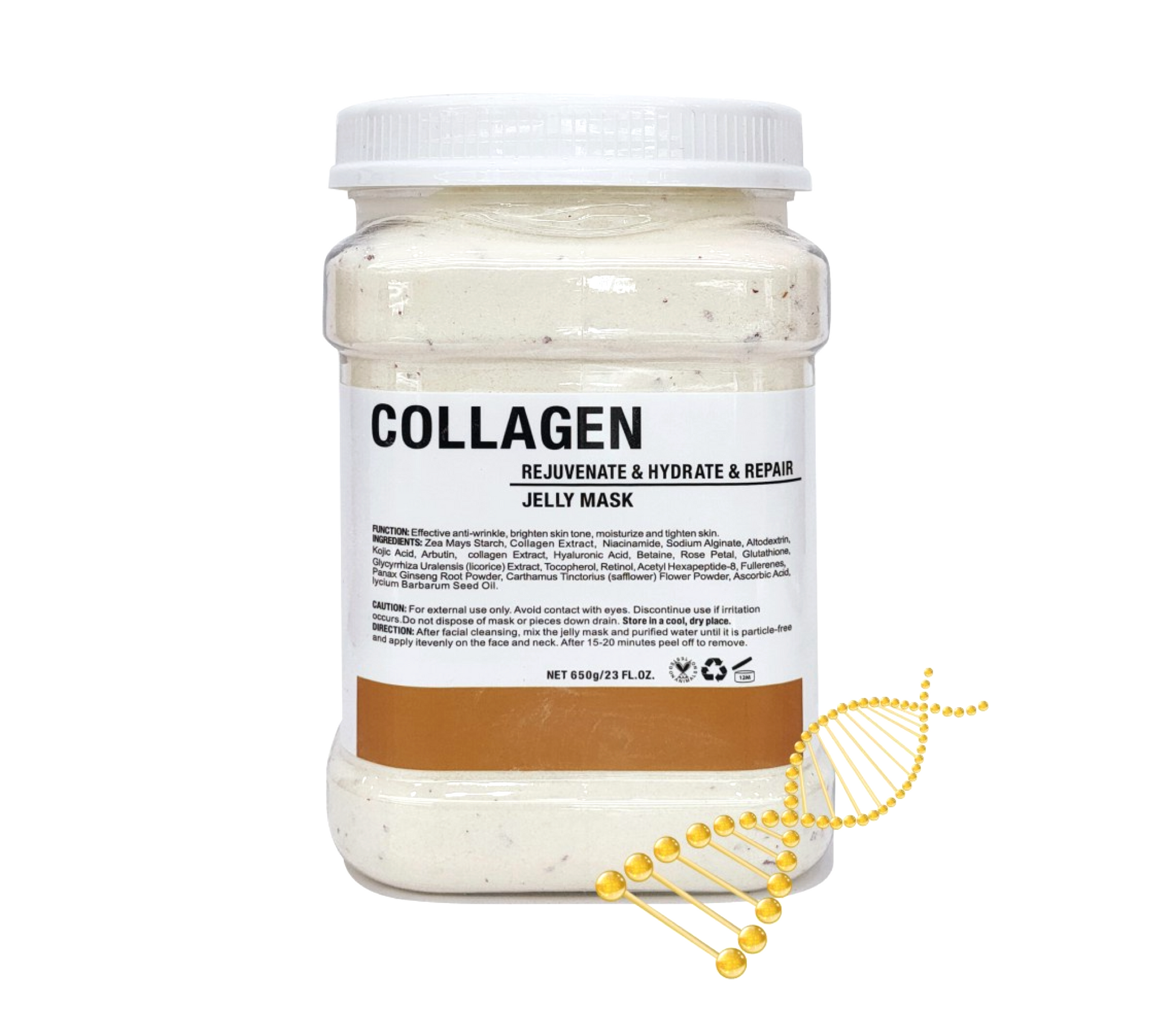 Crystal Jelly Mask Smooth and Brighten Collagen Protein Peel 650g