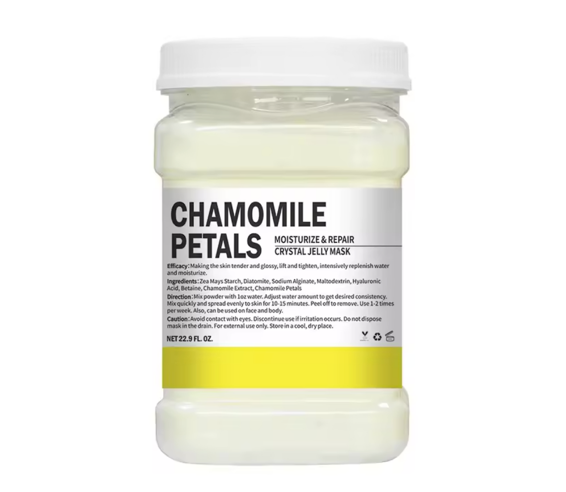 Crystal Hydrojelly Mask Moisture and Repair Chamomile Petals Peel 650g