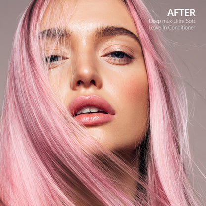 Muk Deep Ultra Soft Shampoo and Conditioner 300ml + Leave In Conditioner (3pc)