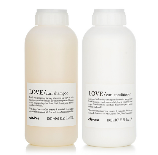 Davines Love Curl Shampoo and Conditioner 1000ml