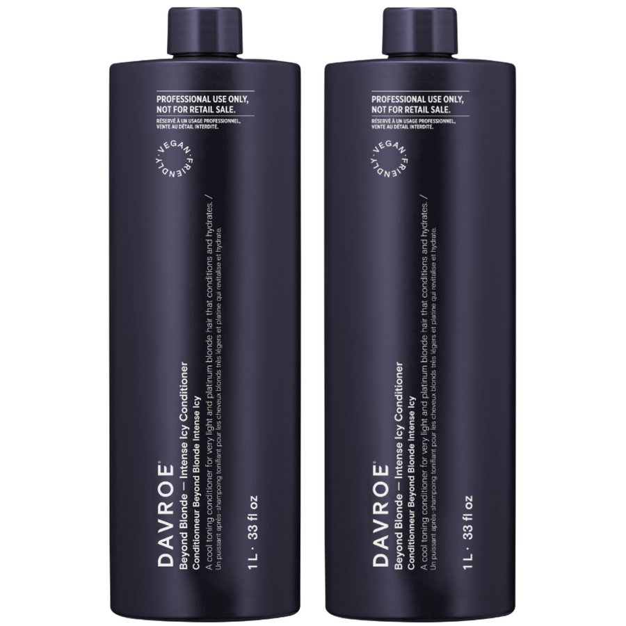 Davroe Beyond Blonde Intense Icy Conditioner 1000ml (2pc)