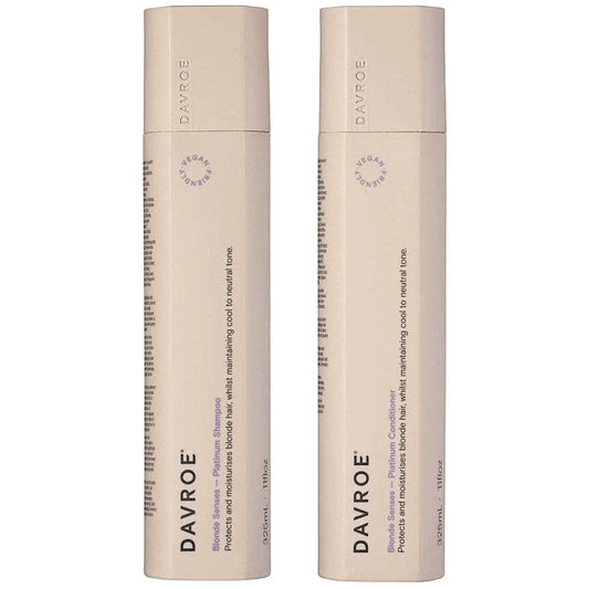 Davroe Blonde Senses Platinum Shampoo and Conditioner 325ml