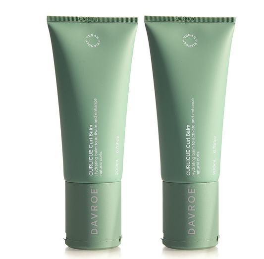 Davroe Curlicue Curl Balm 200ml Duo