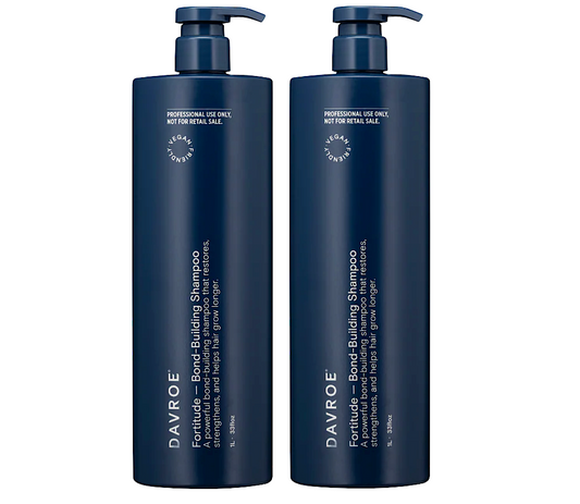 Davroe Fortitude Strengthening Bond Building Shampoo 1000ml (2pc)