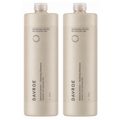 Davroe Moisture Senses Hydrating Shampoo 1000ml (2pc)