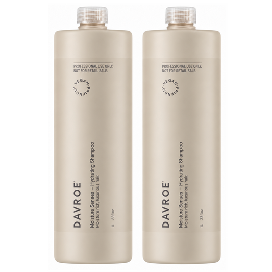 Davroe Moisture Senses Hydrating Shampoo 1000ml (2pc)