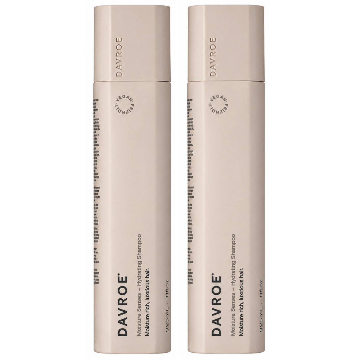 Davroe Moisture Senses Hydrating Shampoo 325ml (2pc)