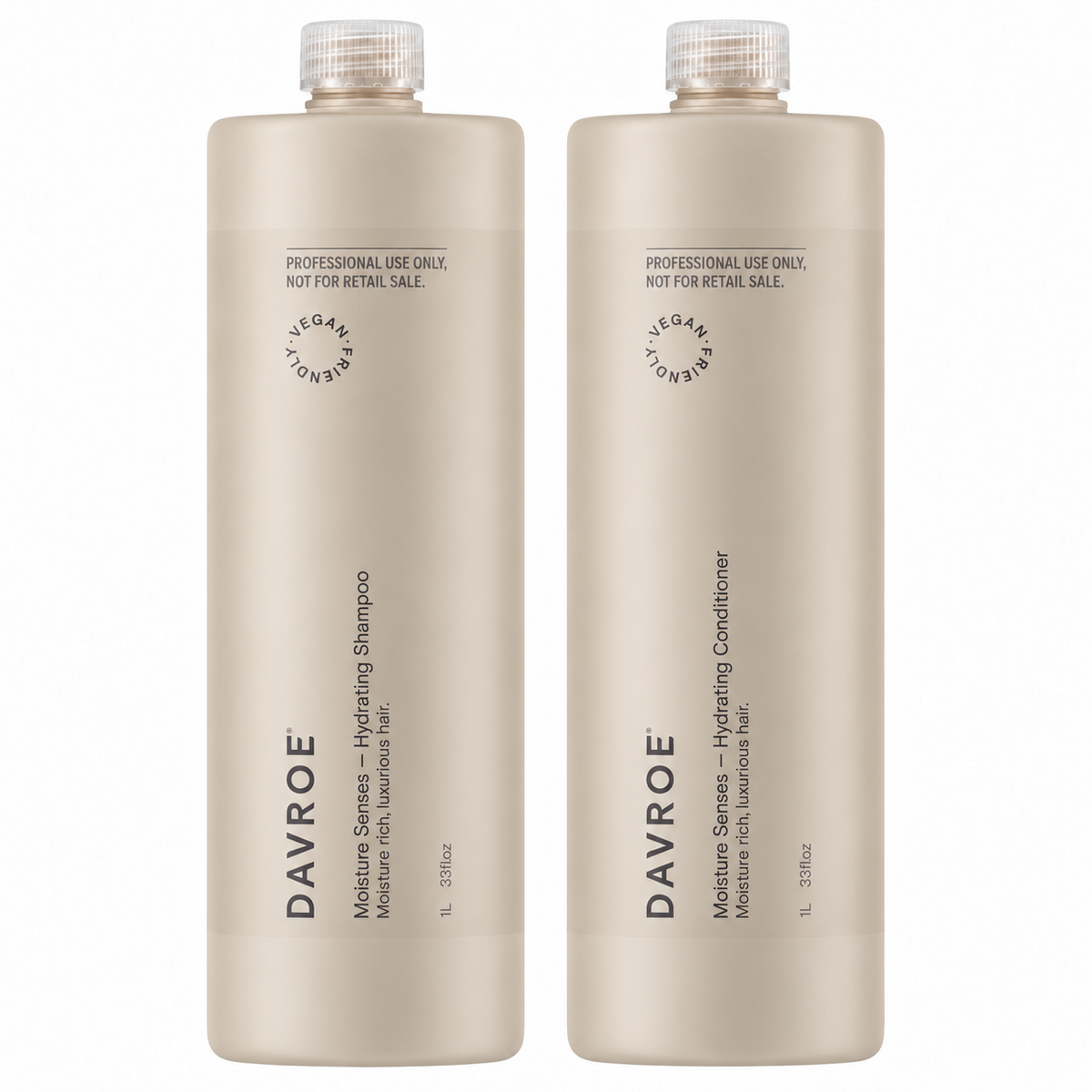 Davroe Moisture Senses Hydrating Shampoo and Conditioner 1000ml