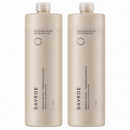 Davroe Moisture Senses Hydrating Shampoo and Conditioner 1000ml