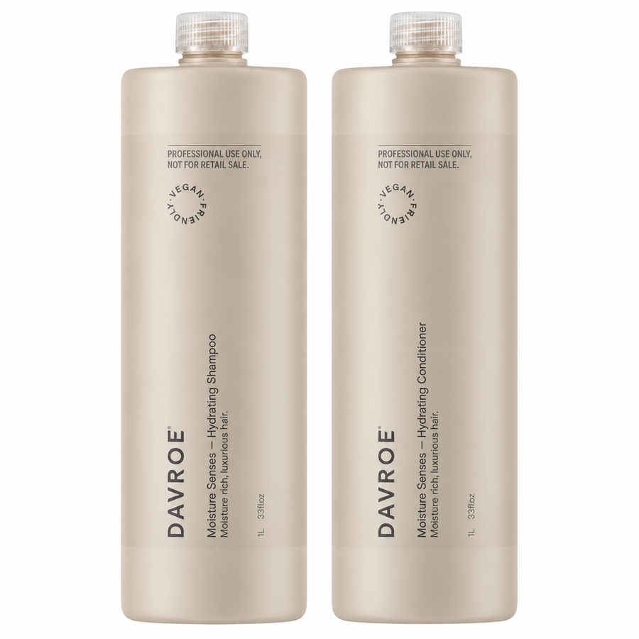 Davroe Moisture Senses Hydrating Shampoo and Conditioner 1000ml