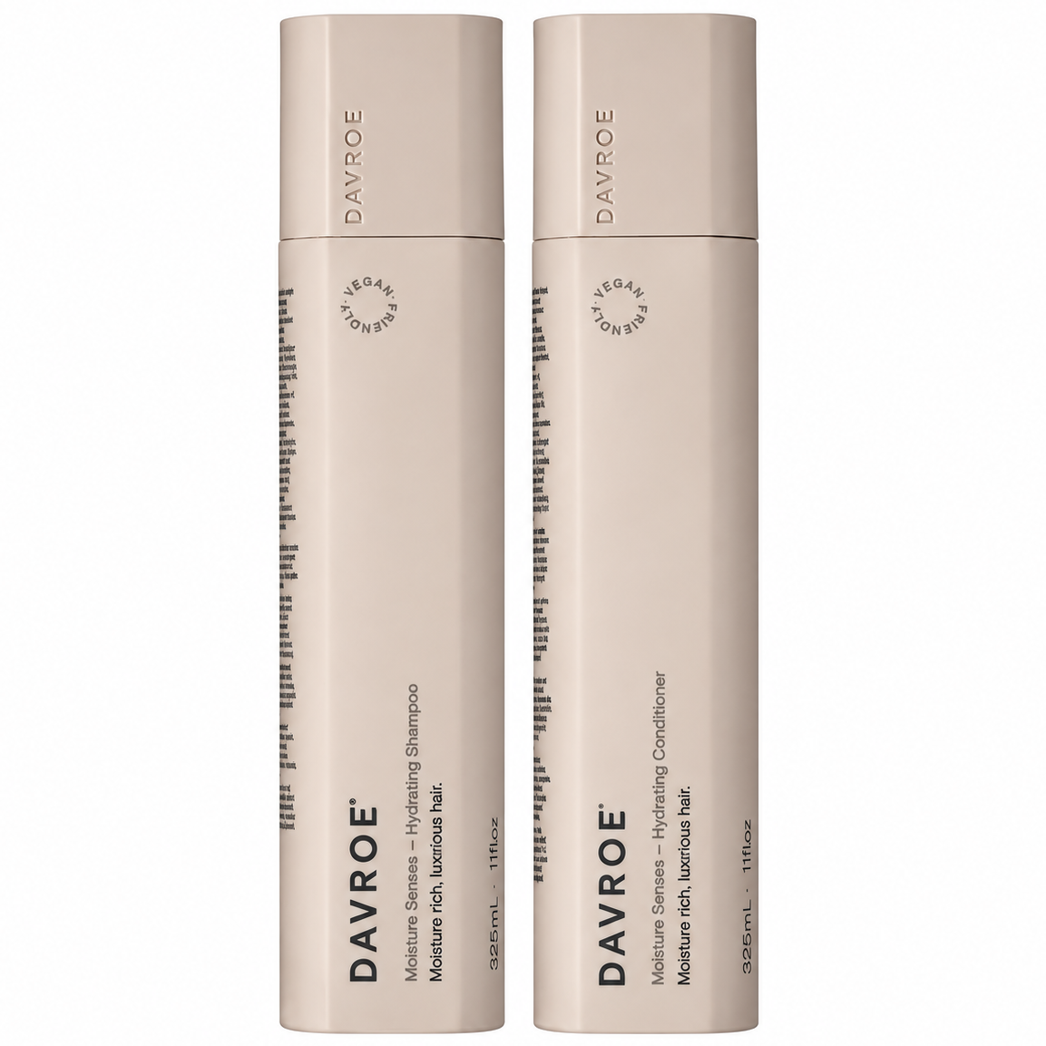 Davroe Moisture Senses Hydrating Shampoo and Conditioner 325ml