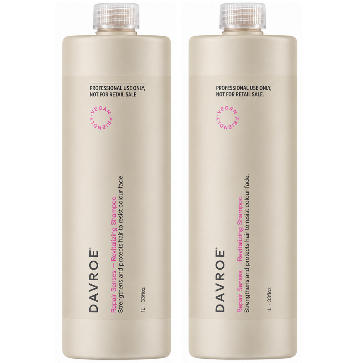 Davroe Repair Senses Revitalizing Shampoo 1000ml (2pc)