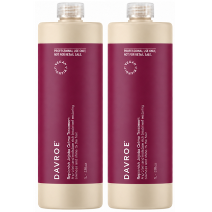 Davroe Replenish Jojoba Creme Treatment 1000ml (2pc)