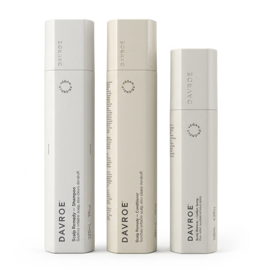 Davroe Scalp Remedy Shampoo and Conditioner 325ml + Lotion Spray