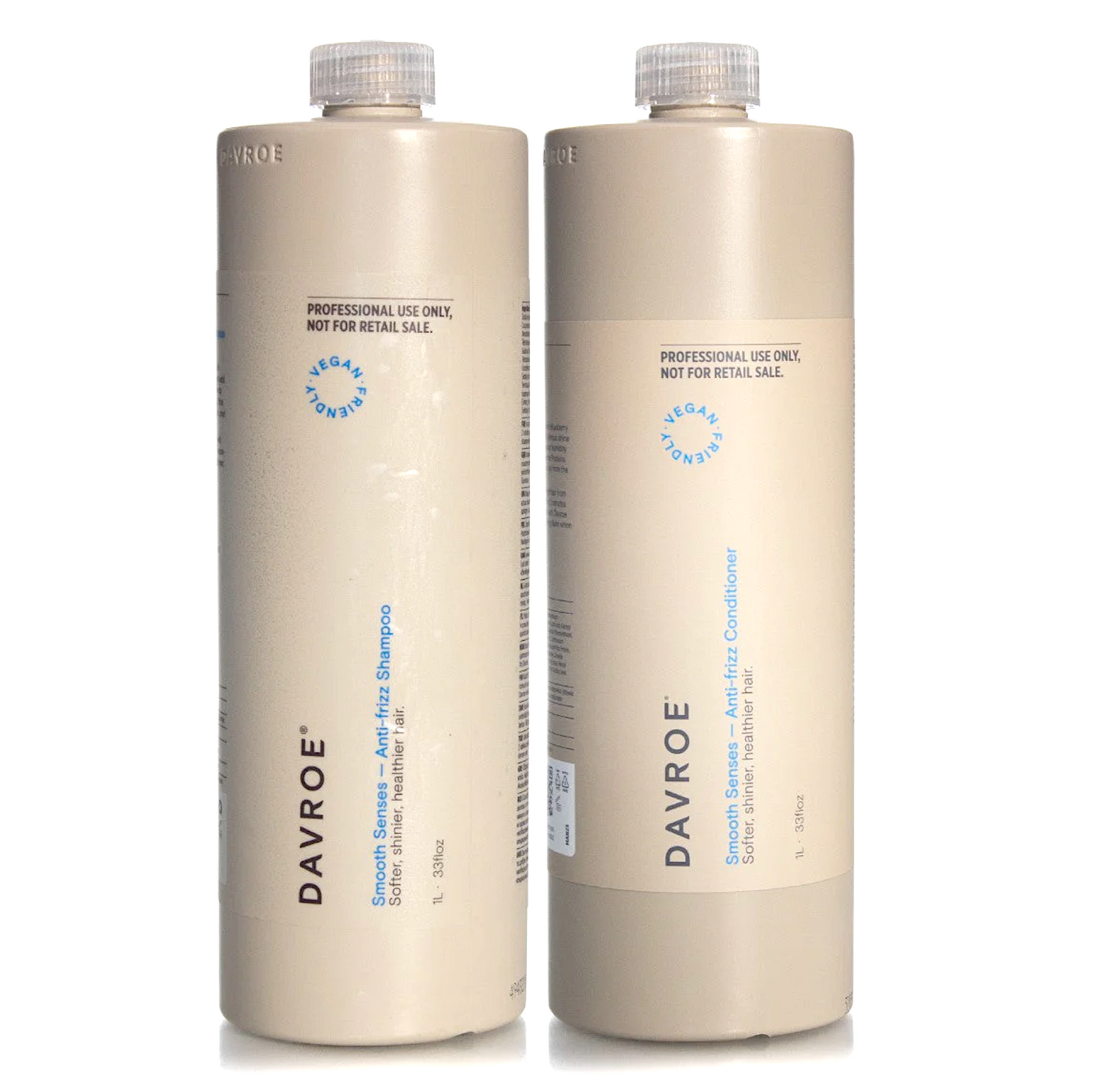 Davroe Smooth Senses Anti Frizz Shampoo and Conditioner 1000ml