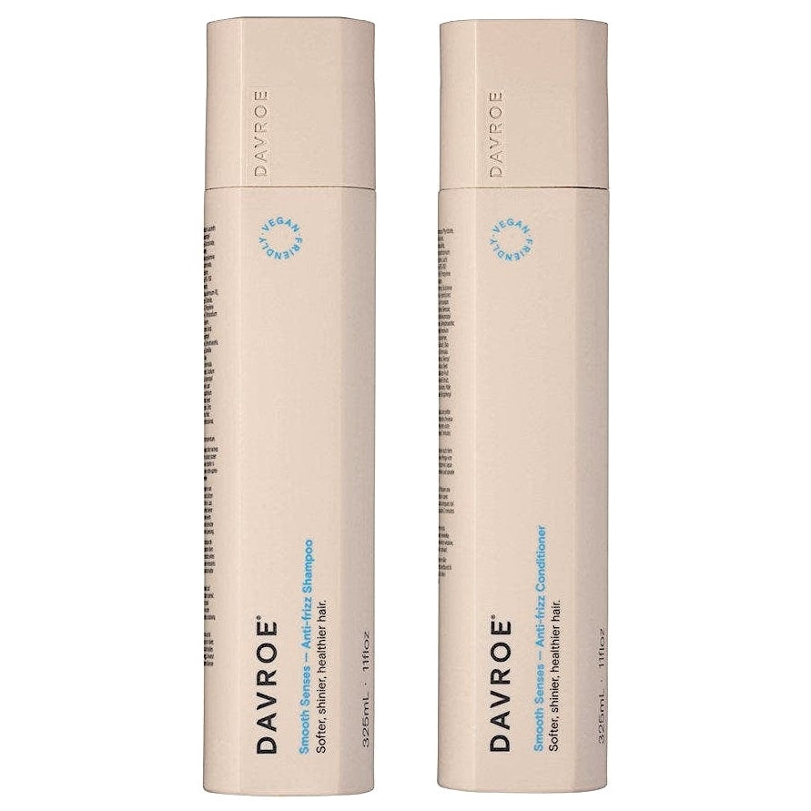 Davroe Smooth Senses Anti Frizz Shampoo and Conditioner 325ml
