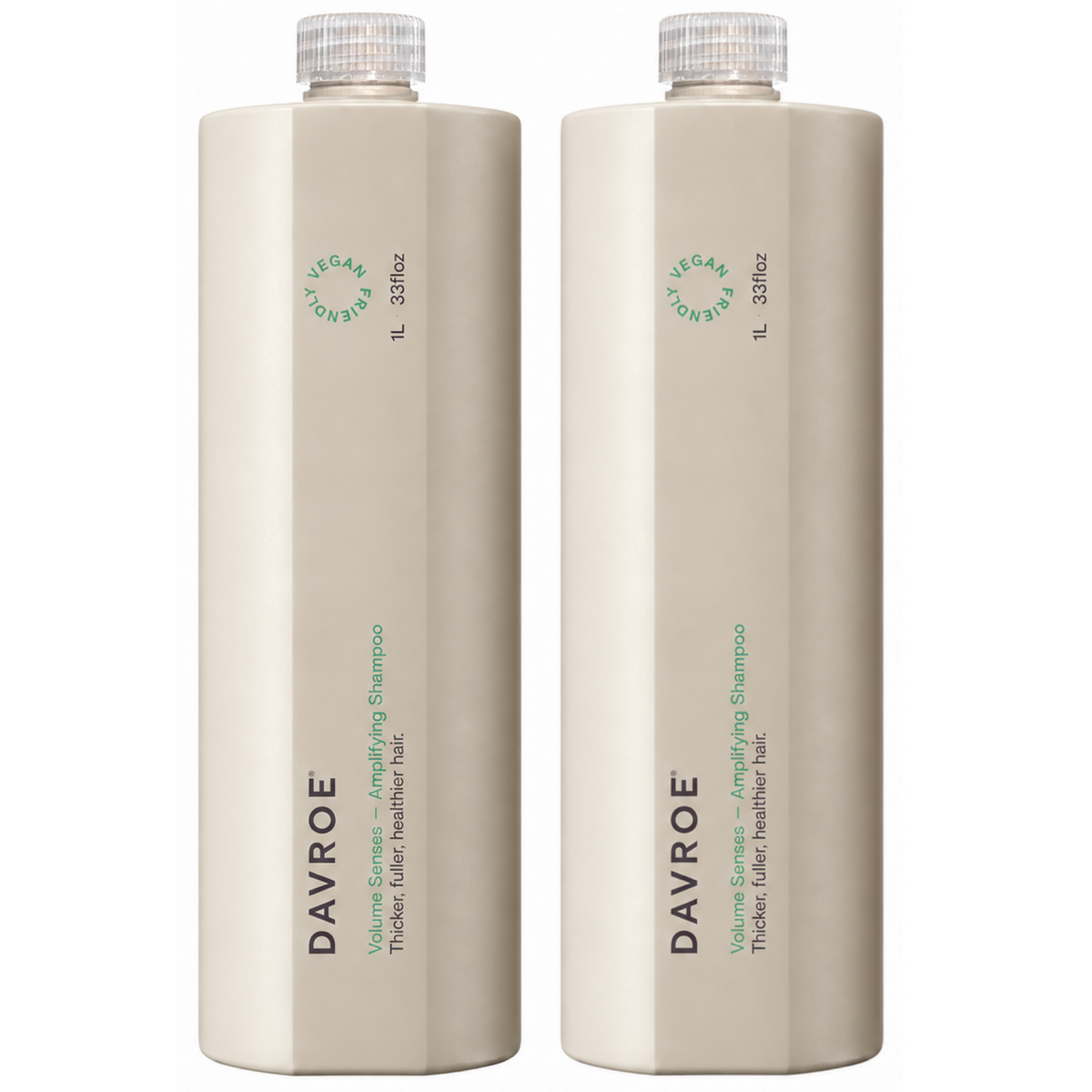 Davroe Volume Senses Amplifying Shampoo 1000ml (2pc)
