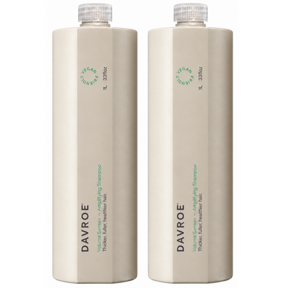 Davroe Volume Senses Amplifying Shampoo 1000ml (2pc)
