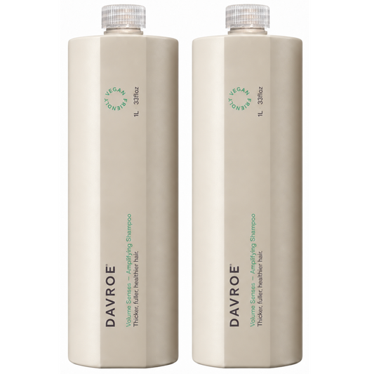 Davroe Volume Senses Amplifying Shampoo 1000ml (2pc)
