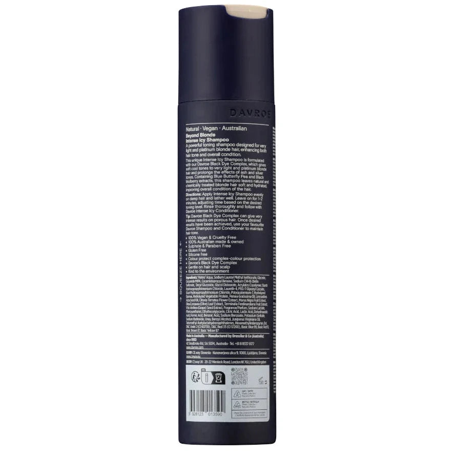 Davroe Beyond Blonde Intense Icy Shampoo and Conditioner 325ml