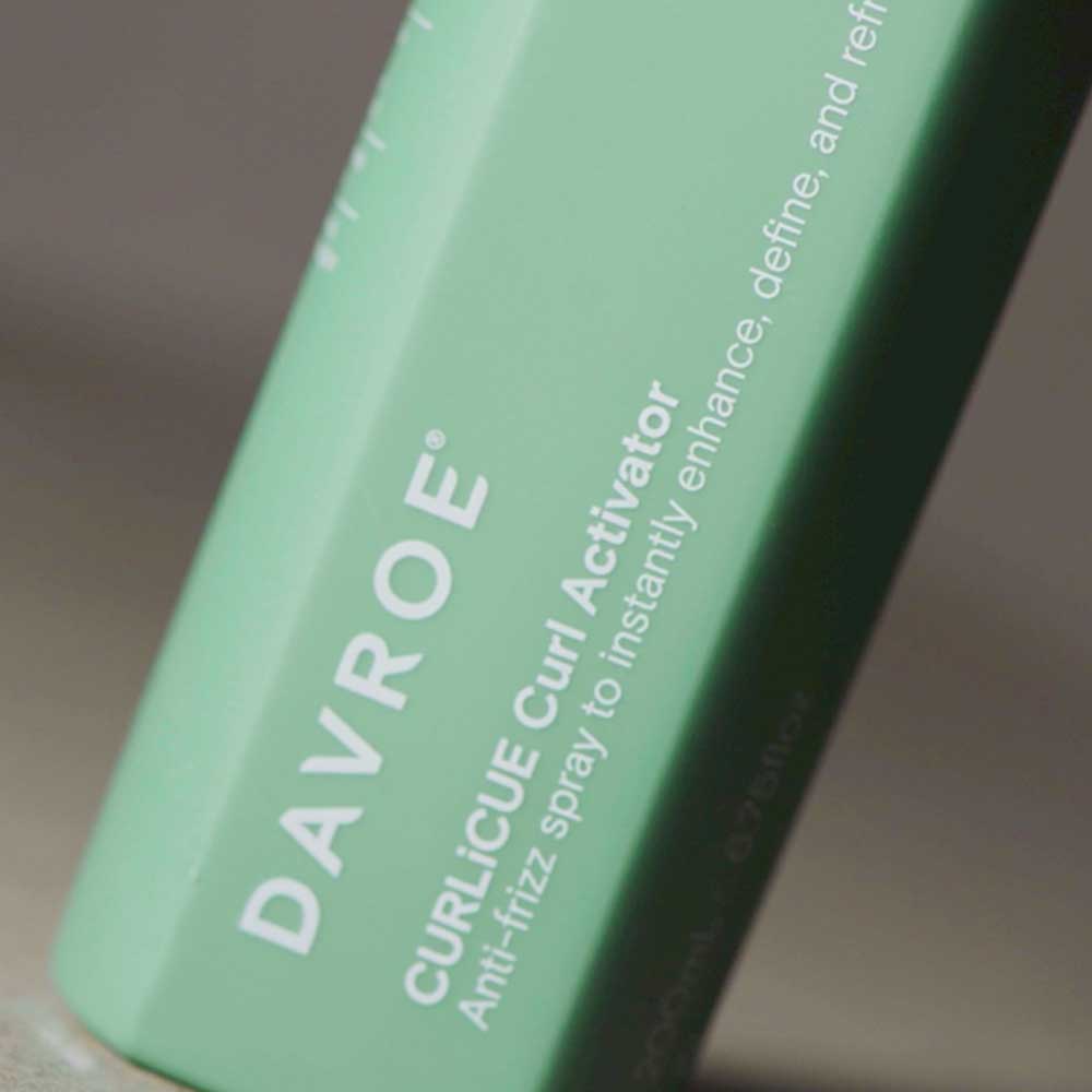 Davroe Curlicue Complete Curly Hair Care Pack with Hair Oil & Wrap (6pc)