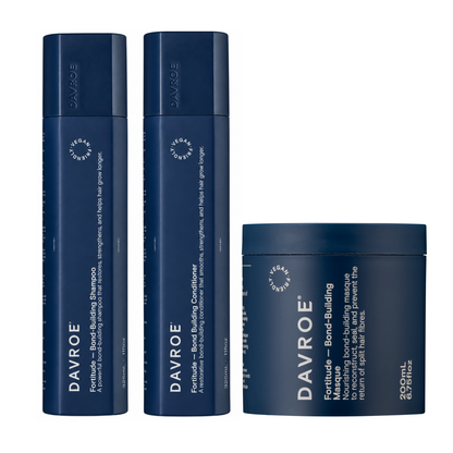 Davroe Fortitude Strengthening Shampoo and Conditioner 325ml + Bond Masque (3pc)